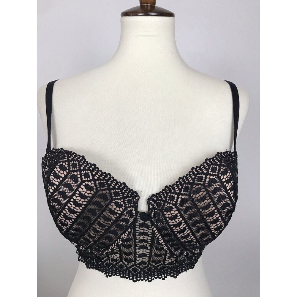 Adore Me Bra Nymphadora Contour Heart Balconette Lingerie